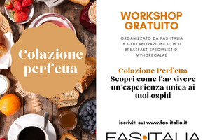 Workshop Fas Italia dedicato alla colazione in hotel